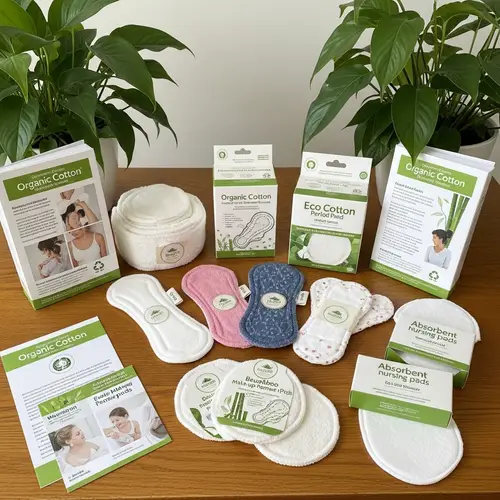 Eco-Friendly Women's Intimate & Sustainable Products | Organic Cotton Pads & Period Panties