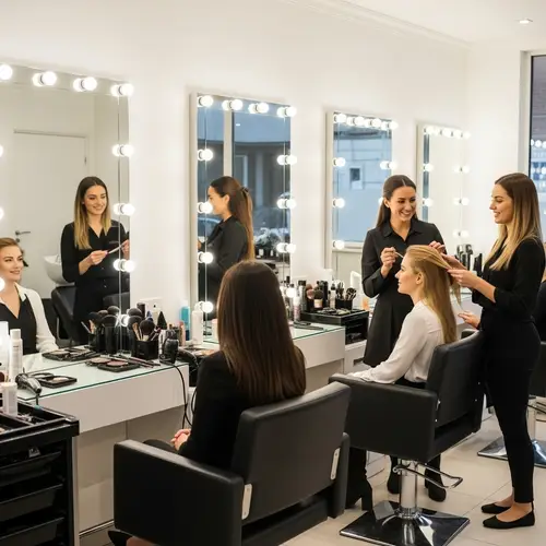 Luxury Women's Beauty Salon | Elegant Hair & Makeup Services