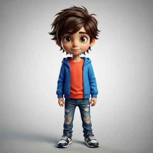 Meet Mateo: 9-Year-Old Hispanic Boy with Dark Brown Hair and Hazel Eyes