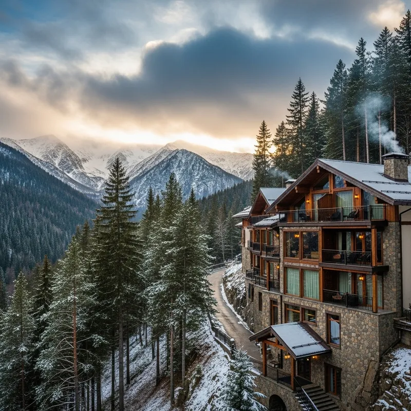 Boutique Hotel on Ural Mountains Slope | Pine Forest View