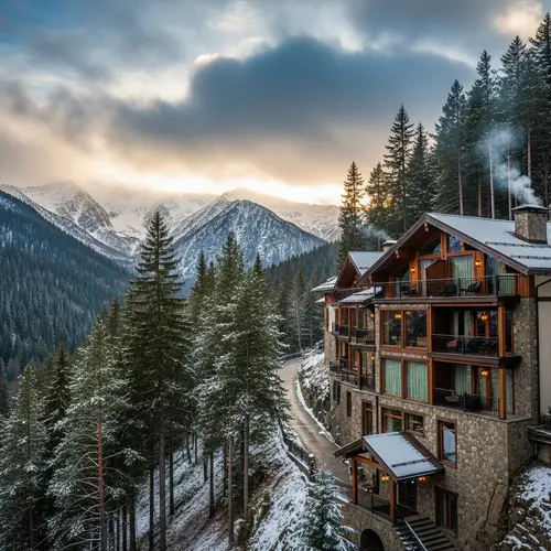 Boutique Hotel in Ural Mountains | Pine Forest View