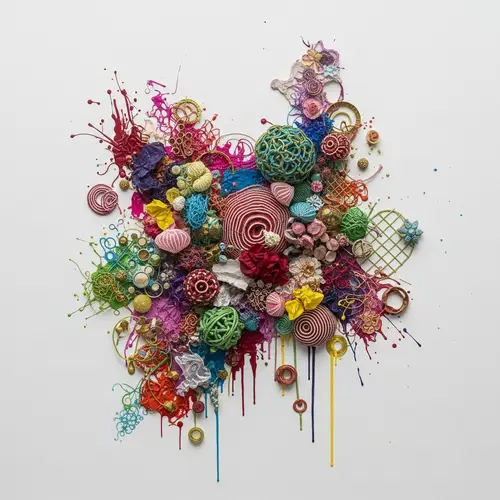 Unconventional Art: Abstract Complexities & Intricate Textures