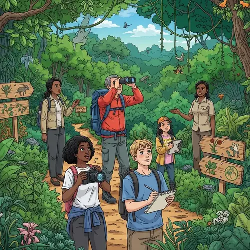 Explore Ecotourism: Lush Green Landscape Adventure