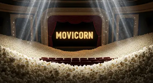 Movicorn Cinema Hall | Popcorn Spectacle & White Glow