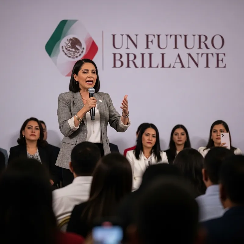 Mexican Female Presidential Candidate Reveals Policies | Election Speech
