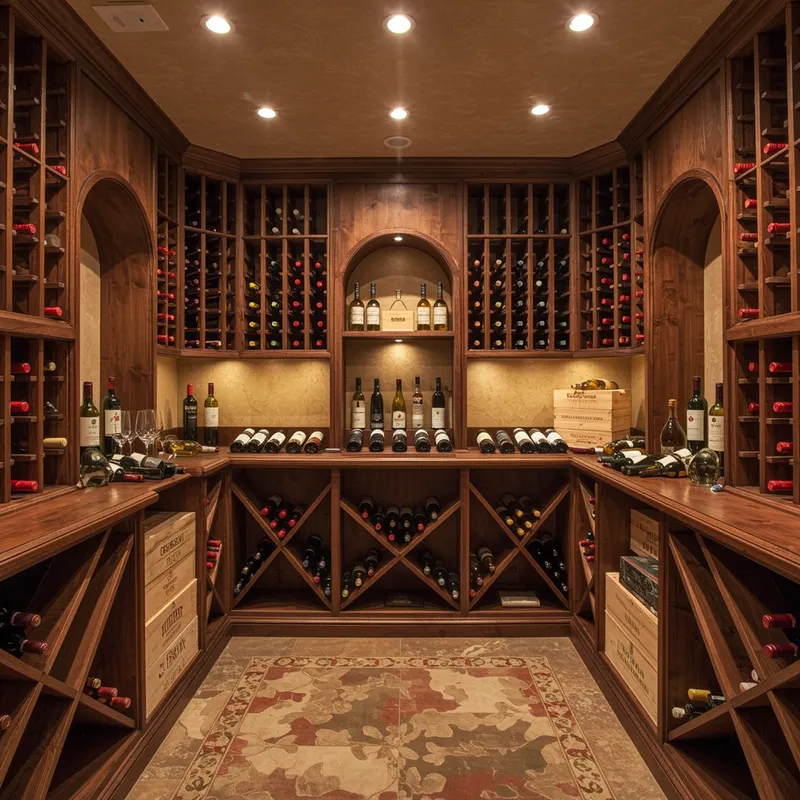Elegant Rustic Wine Cellar Design Ideas
