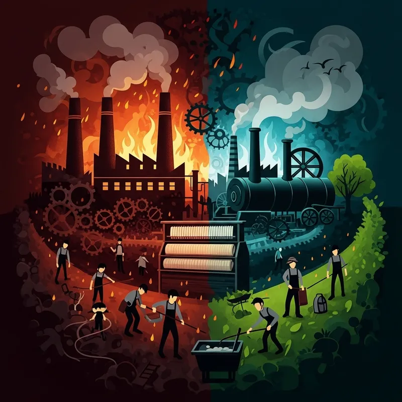 Revolutionary Abstract Interpretation of Industrial Era Revolutionary Abstract Interpretation of Industrial Era