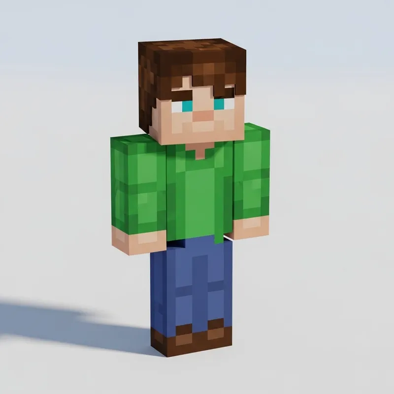 3D Human Minecraft Skin Design | Avatar Customization 3D Human Minecraft Skin Design | Avatar Customization