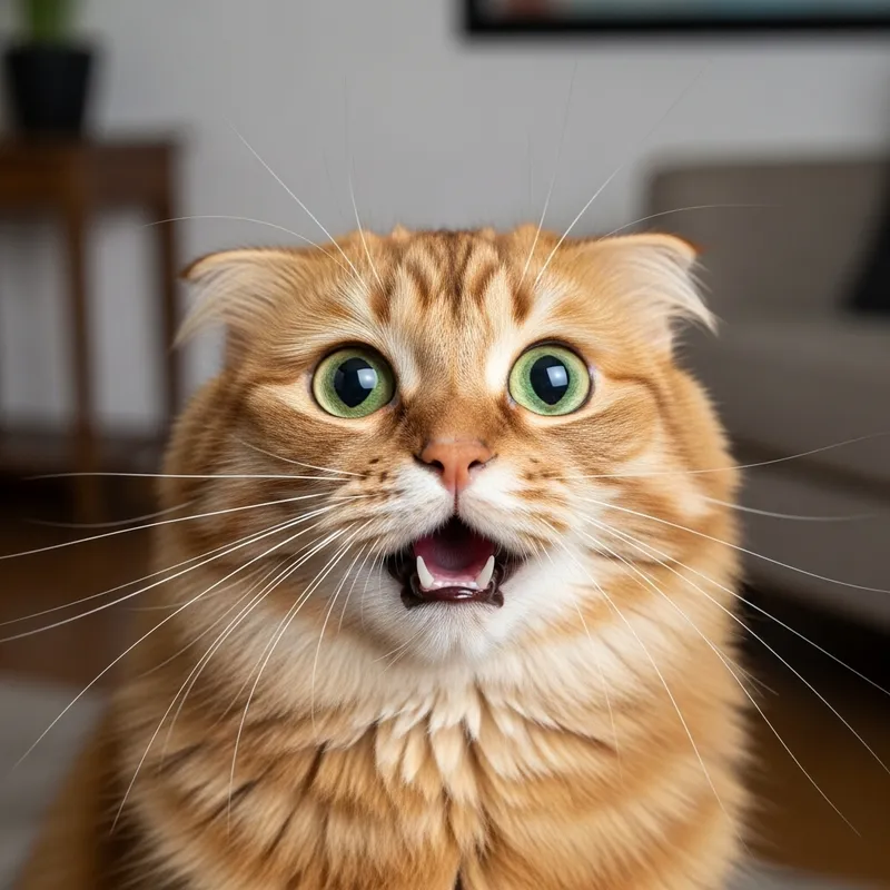 Funny Orange Cat Meme 240x240