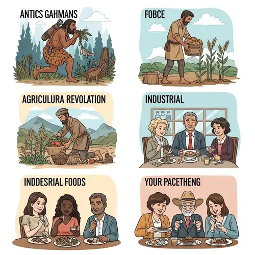 Evolution of Eating Habits in Humans: From Ancient to Modern Times