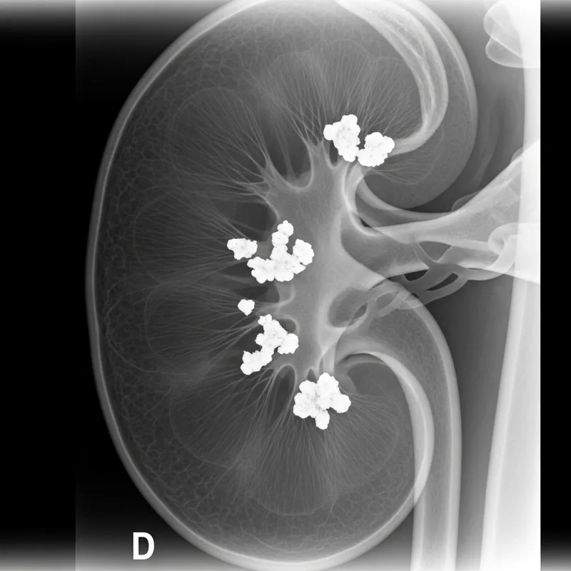 Renal Artery Calcification Radiograph Renal Artery Calcification Radiograph