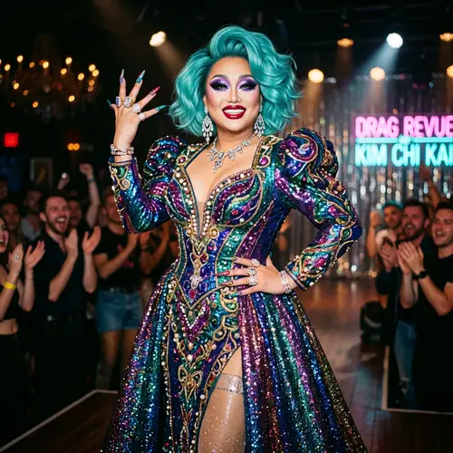 Sophisticated Asian Drag Queen | Exuberance of Drag Culture