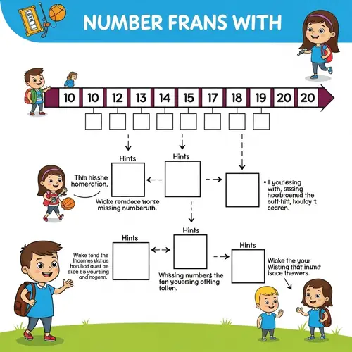 Interactive Number Line Resource for Students 10-20