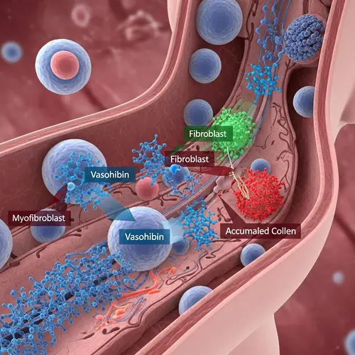 Pathophysiological Mechanisms of Vasohibin in Fibrosis