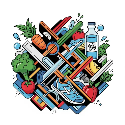 Bold Angular Lines | Powerful Impact of Healthy Choices