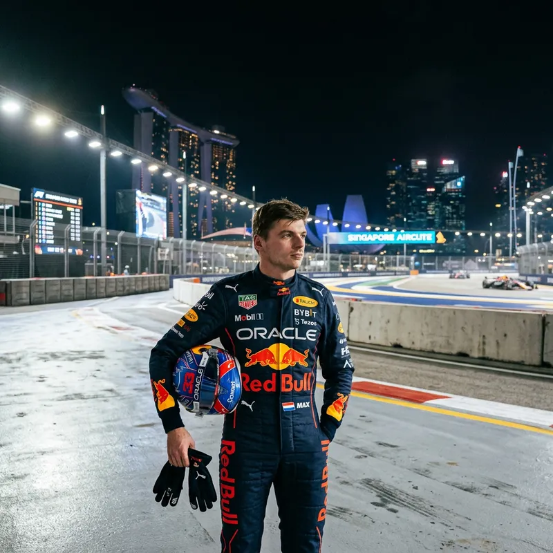 Formula One Driver in Singapore