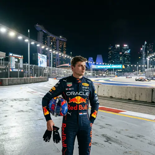 Formula One Driver in Singapore