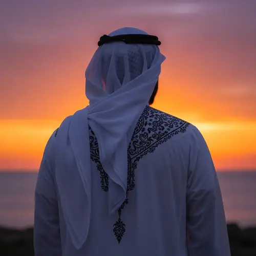 Traditional Middle-Eastern Thobe Clothing | Serene Image