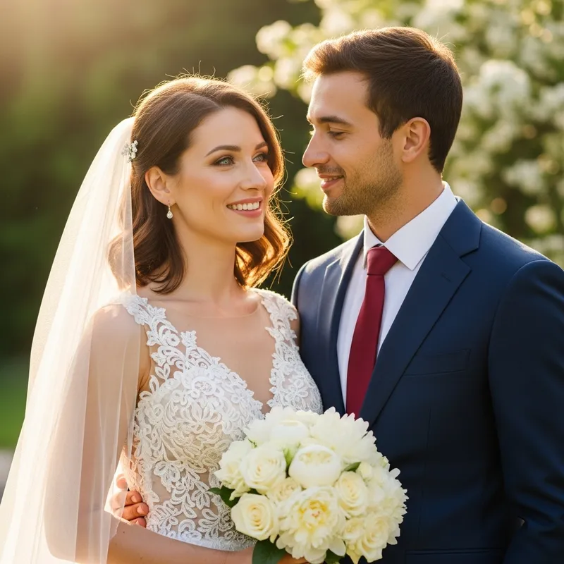 Realistic Wedding Image of Caitlin Snow & Barry Allen | Wedding Scene Realistic Wedding Image of Caitlin Snow & Barry Allen | Wedding Scene