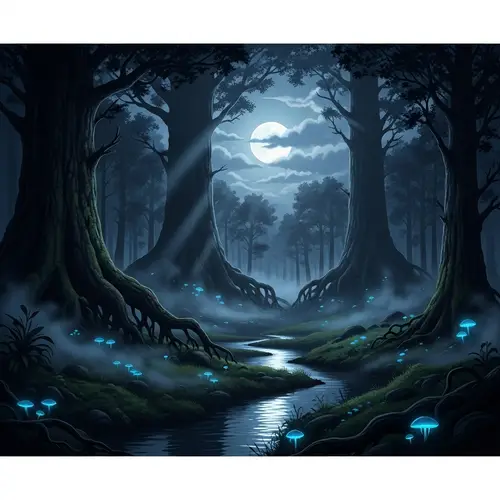 The Same Scene at Night - Stunning Nighttime Views