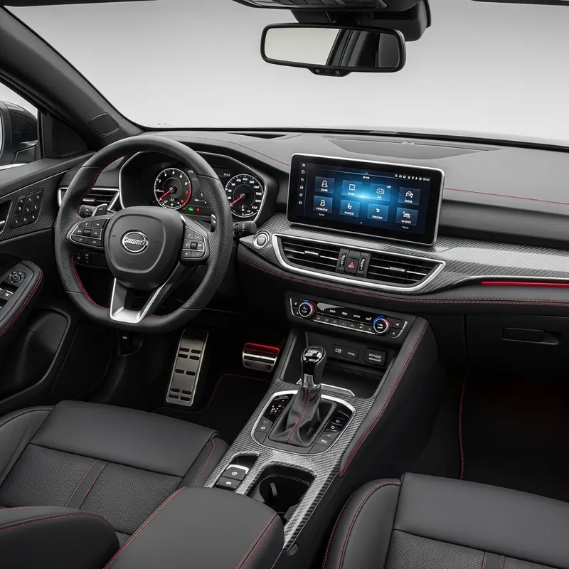 Modern & Sporty Compact Sedan Interior | Renault Symbol Privilege