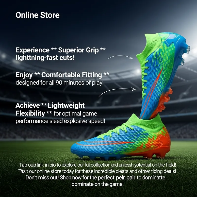 Buy Online Soccer Cleats | Unmatched Performance & Lightweight Design