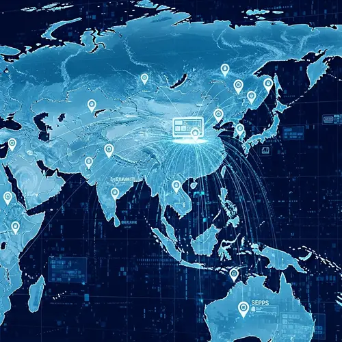Advanced Asia Pacific Data Center Map Visualization