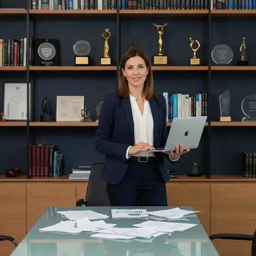 Successful 47-Year-Old Businesswoman | Wisdom and Experience