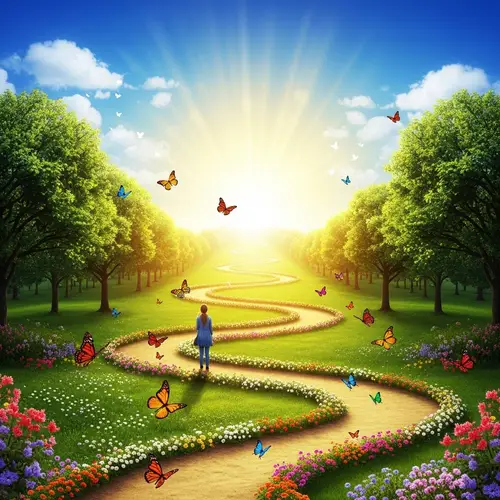 Journey to Paradise: Golden Path of Happiness