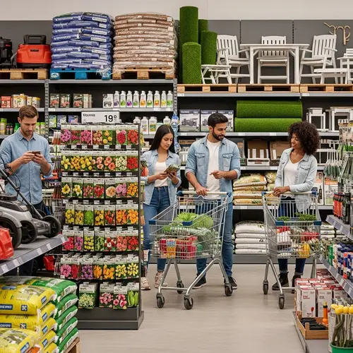 Quality Lawn and Garden Parts for Sale | Gardening Store Scene