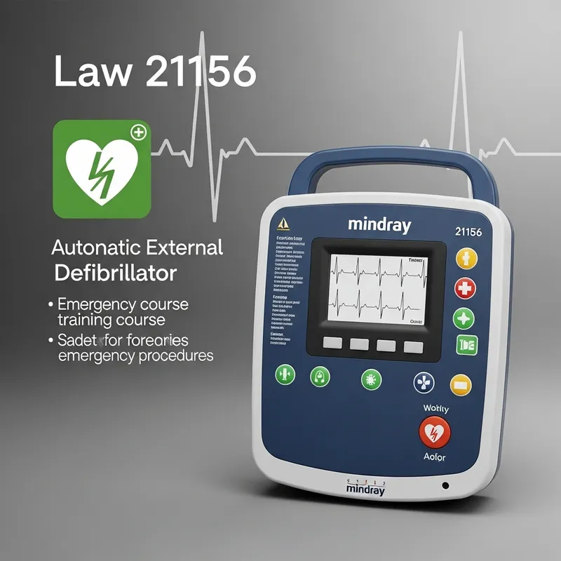 Law 21156 & Mindray AED Technology | Defibrillator Details
