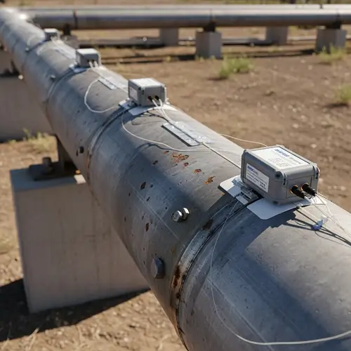 Distributed Optical Fiber Sensor for Pipeline Measurement