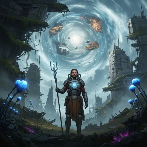 Heroic Time Traveler in Abandoned Timeline