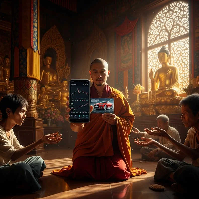 Buddhist Learner Focused on Status & Wealth, Neglects Needy