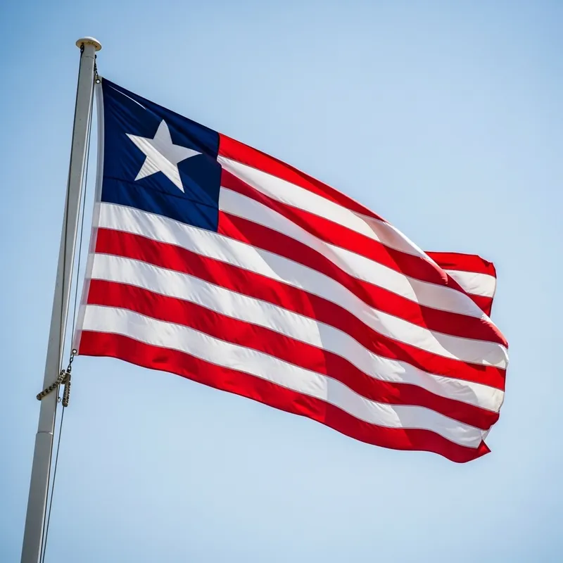 Liberia Flag Election Event: Symbolism, Vibrant Colors, and National Pride
