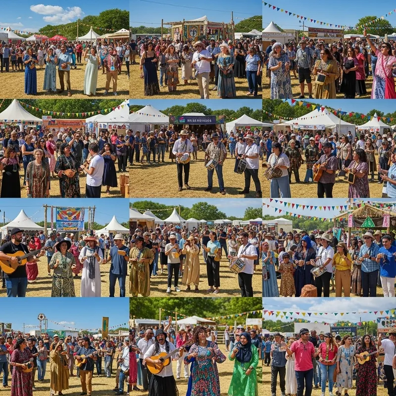 Festive Village Celebration: Embracing Community Spirit