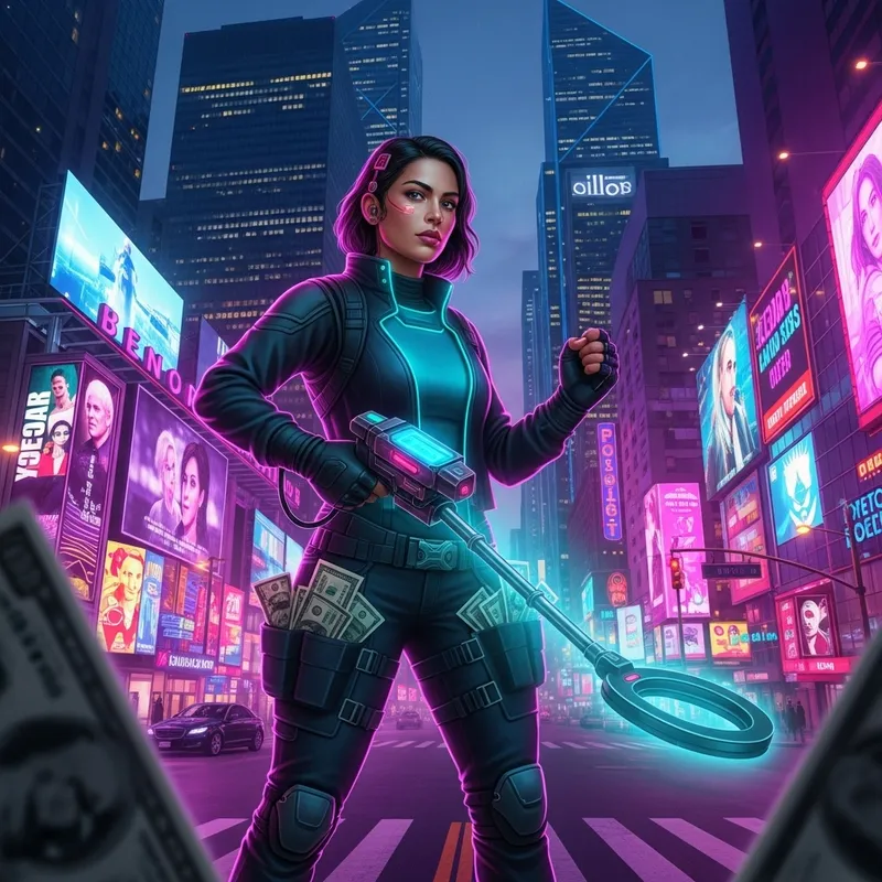 Money Hunter: Stunning Digital Artwork