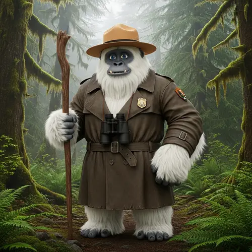 Yeti Forest Ranger in Olympic National Park