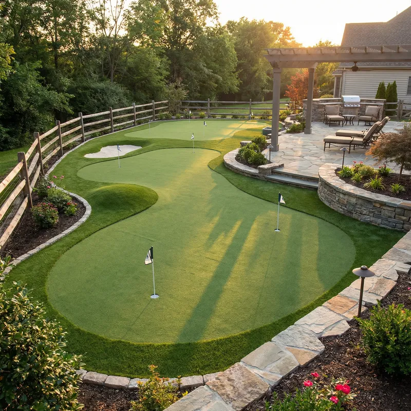 Transform Your Backyard into a Putting Green