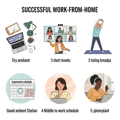 5 Key Points for Successful Work from Home