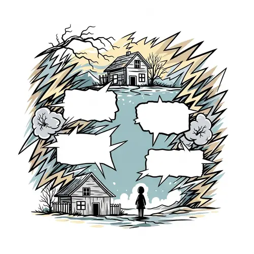 Harmful Effects of Neglectful Parenting in Abstract Art