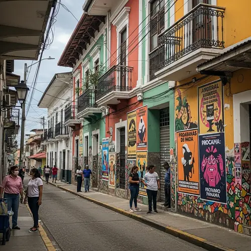 Vibrant Political Propaganda in Panama