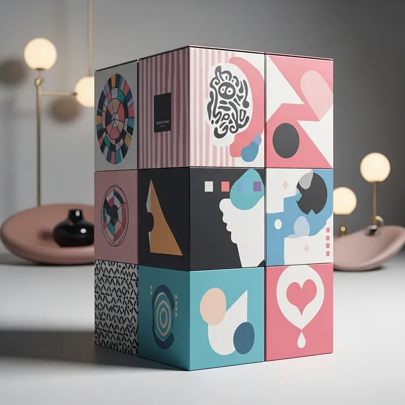 Trendy Box Designs in Chic Contemporary Environment