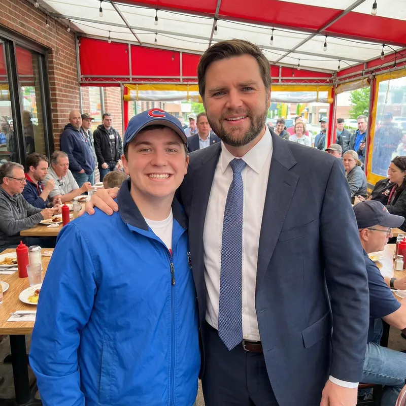 Photo with JD Vance - Memorable Moment