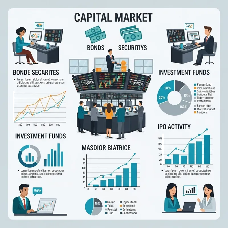 Creative Capital Market Infographic Design Creative Capital Market Infographic Design