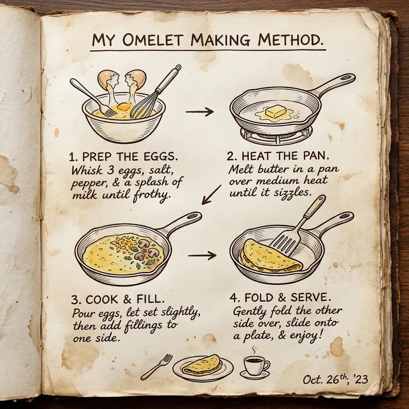 Easy Steps to Make the Perfect Omelet