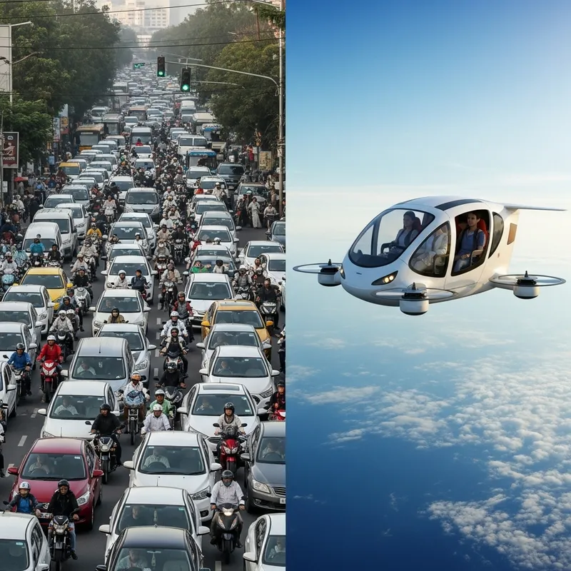 Innovative Hover Vehicle to Solve Hyderabad Traffic Issues