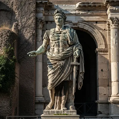 Marcus Aurelius: Courageous Roman Emperor Statue