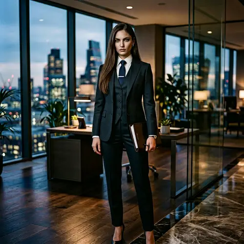 Makima: Enigmatic Female Character in Professional Suit