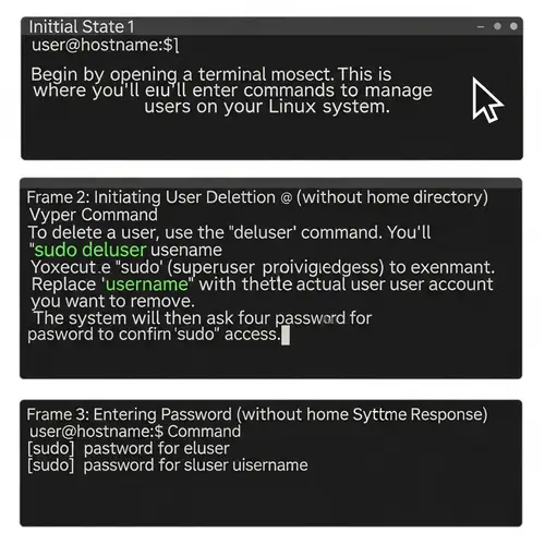 Guide to Deleting a User in Linux OS - Step by Step Tutorial
